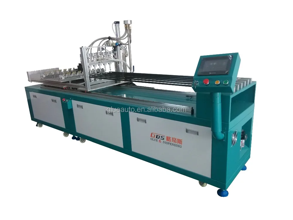 automatic silicone dispensing machine for pcb of T8 glass tube automatic glue dispenser gluing machine
