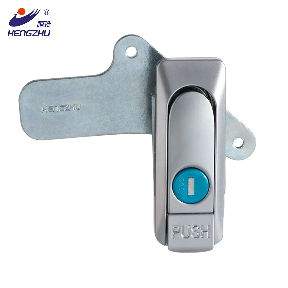 
plane lock zinc alloy Hengzhu AB102-3-1 push button cam lock electric cabinet lock 