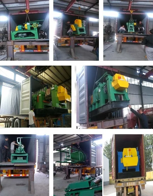 Waste tires Crusher Rubber Tire Recycling Machine