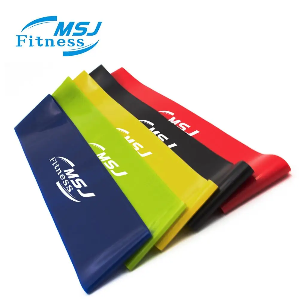 Resistance Loop Exercise 5 Bands With Instructional Booklet,Carry Bag,Ebook And Online Videos Resistance Bands