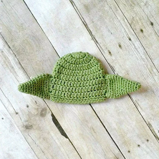 Winter Crochet Knit Yoda Hat Beanie Lightsaber Stars Wars Boutique Baby Clothing Clothes Set