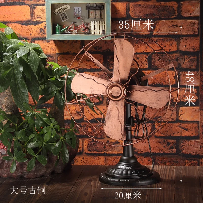 
Model Fan Wholesale Retro Vintage Prop Model Handmade Ornaments Home Decorative Items Crafts 