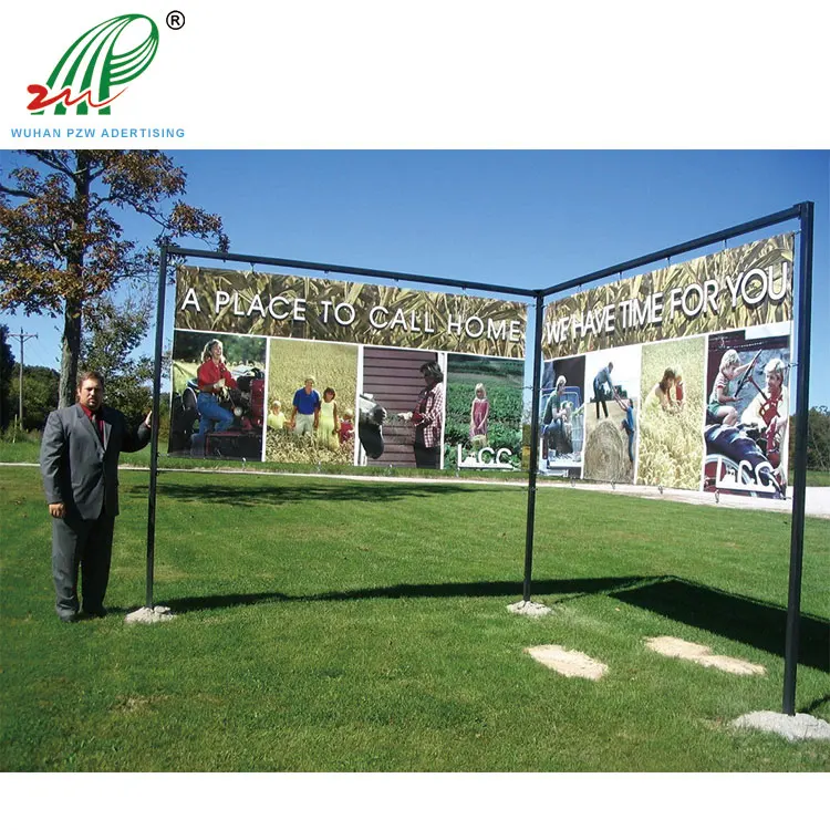 Custom Outdoor Vinyl  Large Format Banners With Grommets