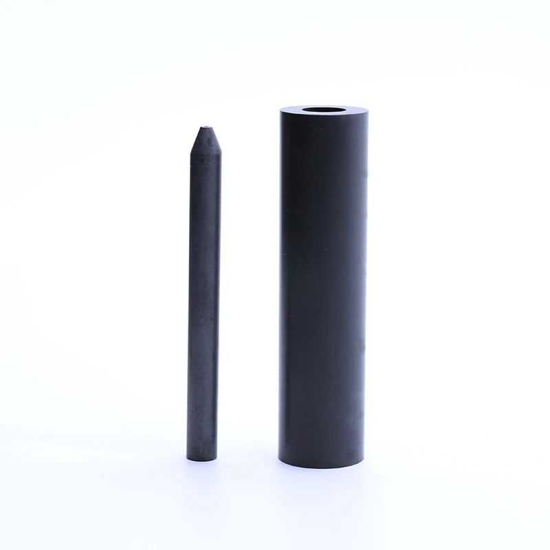 Hot press production durable Boron Carbide B4c Sandblasting gun Nozzle