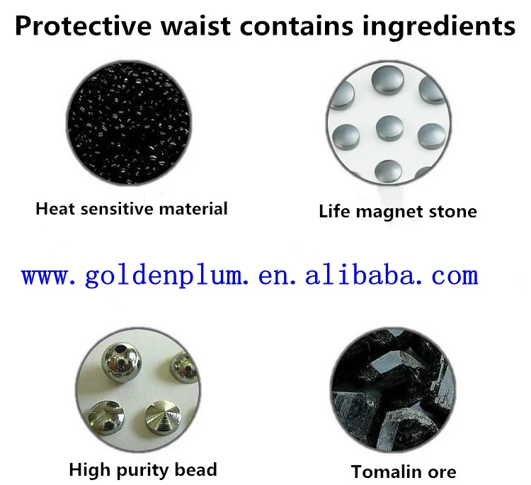 Customized hot sale High quality Comfortable heating waist belt new design Elastic adjustable medical waist belt support sports