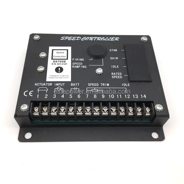 S6700 Diesel Generator Speed Controller S6700E