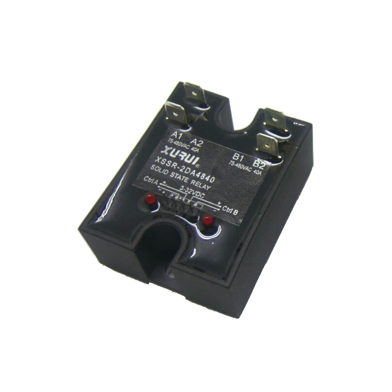 Двухфазное (5A-40A) TUV & RoHS Тип переменного тока pcb fotek твердотельное реле ssr