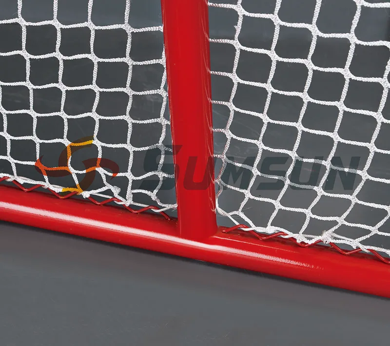 
High Quality Professional Hockey Goal Frame Netting Hockey Net Equipment Withstand Impact Hockey Net 
