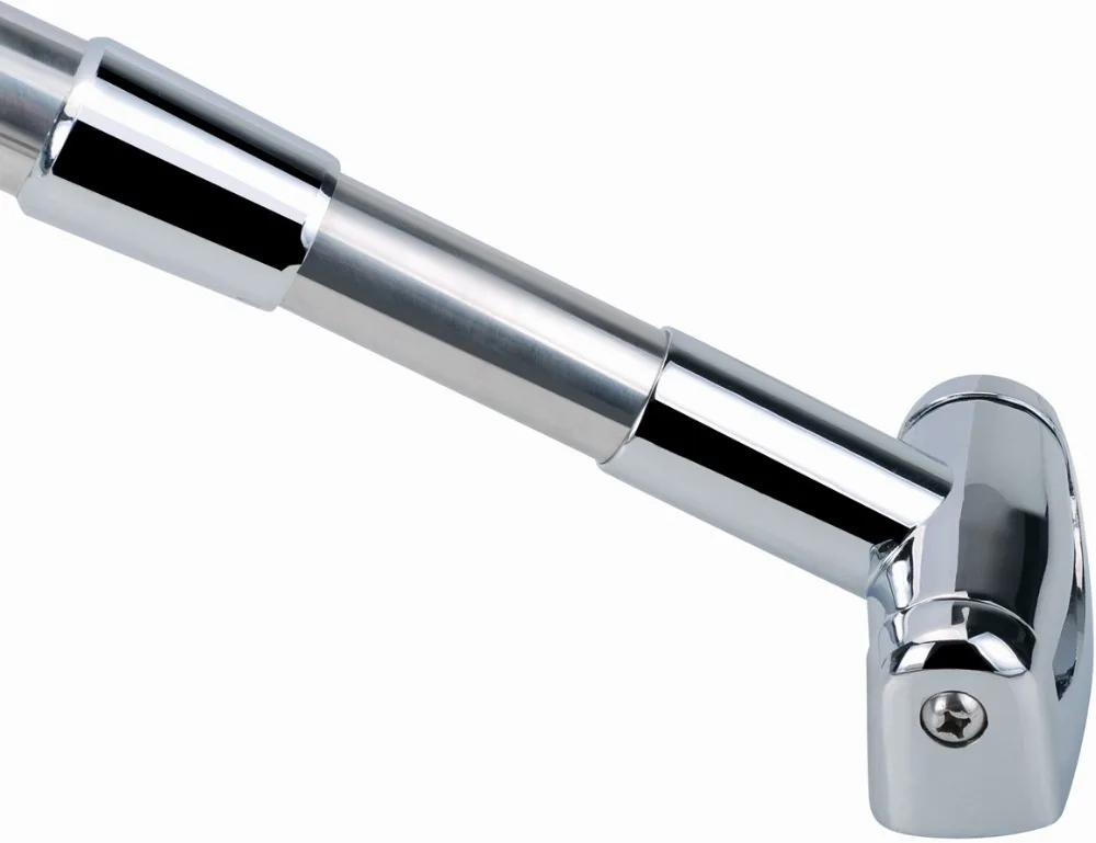 curved shower curtain rod