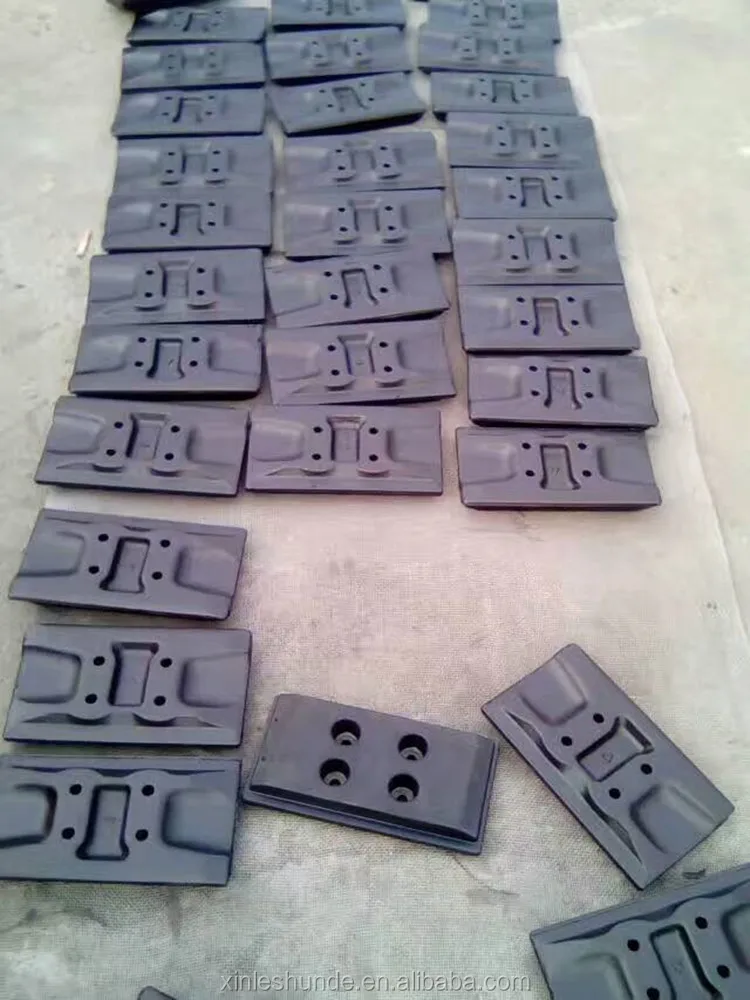 Excavator Rubber Crawler Pad Follow me to the Rubber Track Pad Factory Directly