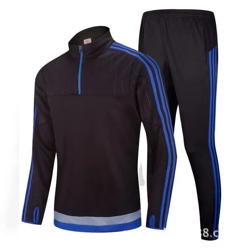 OEM football training tracksuits, wholesale tracksuit soccer, latest design soccer training tracksuit