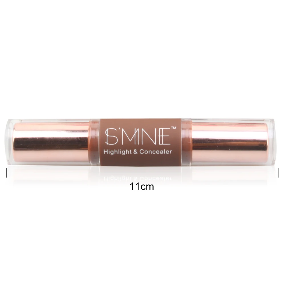 Double-Head Make up Concealer Contouring Face Highlighters Sticks Highlighter Three-Dimensional Face Brightening Pen