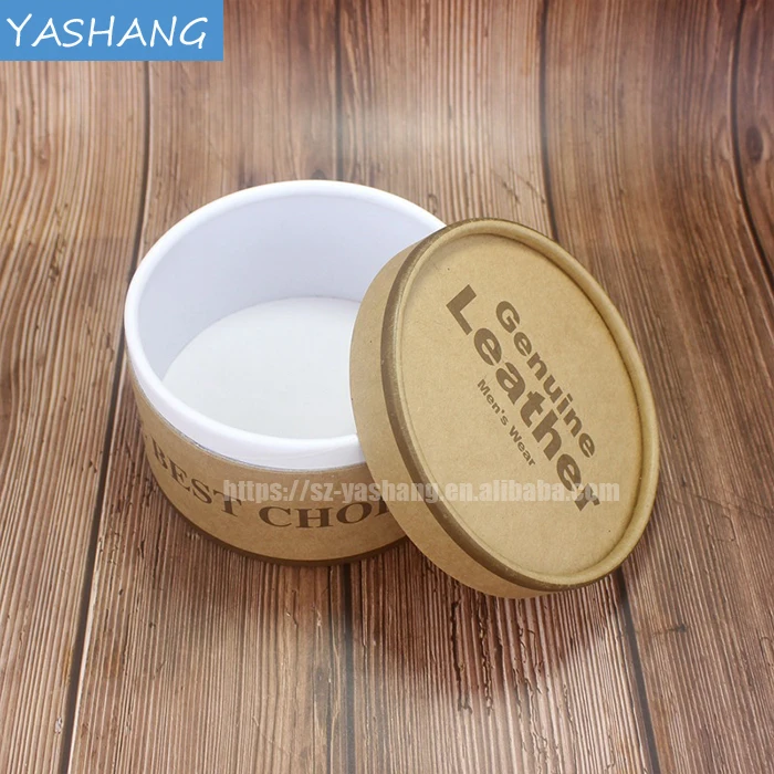 Round hair box for dress gift mailer packaging custom rigid box with lid