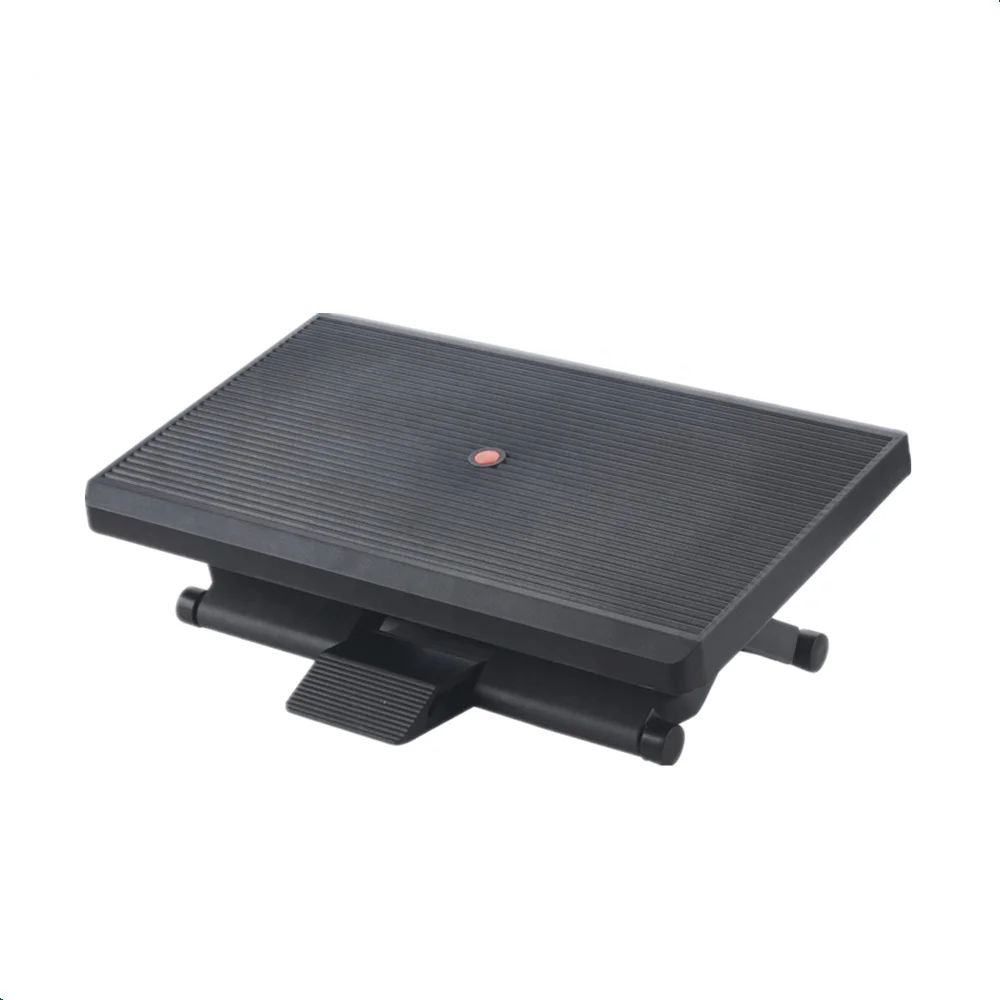 Adjustable plastic massage ergonomic design  big size footrest foot rest