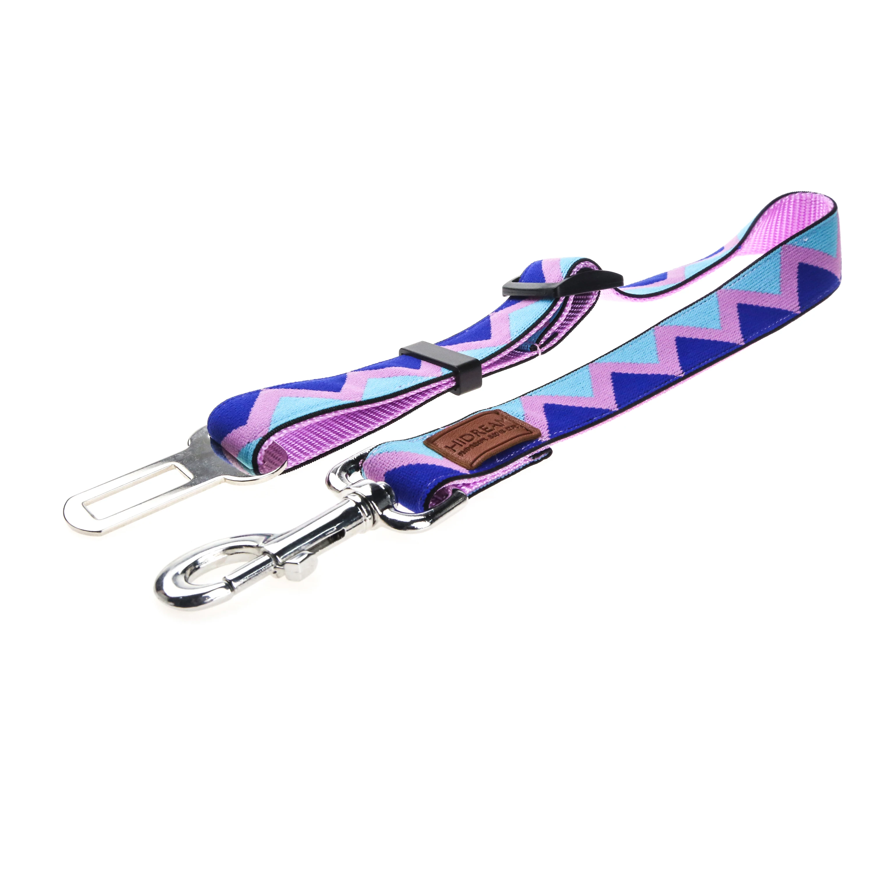 HiDREAM RAINBOW Pet Dog Cat Safety Seatbelt for Car Vehicle Seat Belt Harness Lead Adjustable