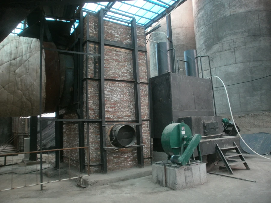 
Industrial hot air furnace for Indonesia china clay kaolin drying production 