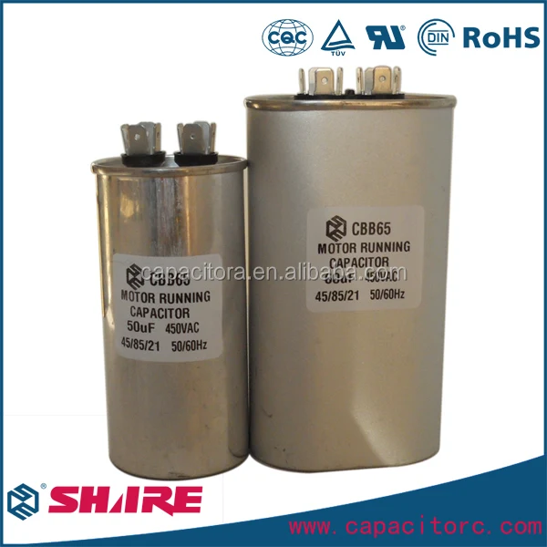 Алюминиевый маслонаполненных cbb65 кондиционер конденсатор