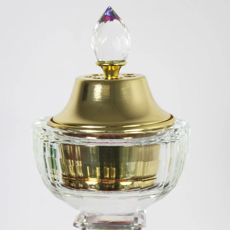 gifts for man Saudi arabia hot crystal glass incense burner