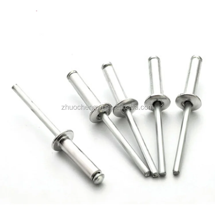 Factory supply stainless steel domed head open end blind rivets