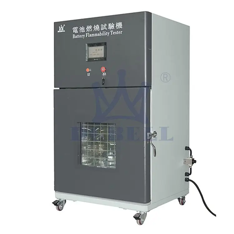 High Temperature Battery flammability Fire Burning Test Machine