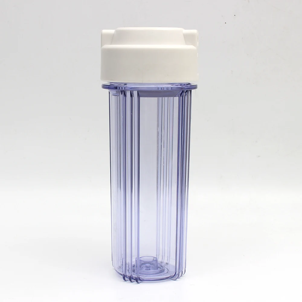 Uf Membrane 10 Inch Clear Filter Cartridge Housing Ro Water Filter Parts