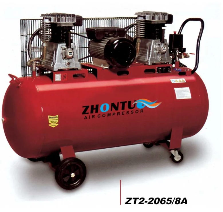 Большой воздушный компрессор л, л, два итальянских головки