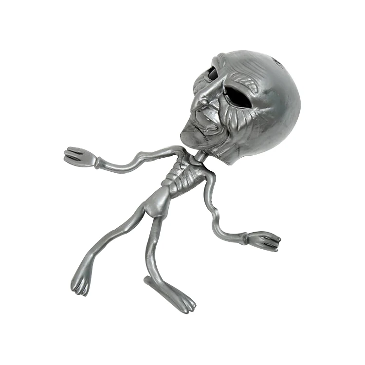 New coming Halloween gift toy extraterrestrials skull squishy toy press stress release ball
