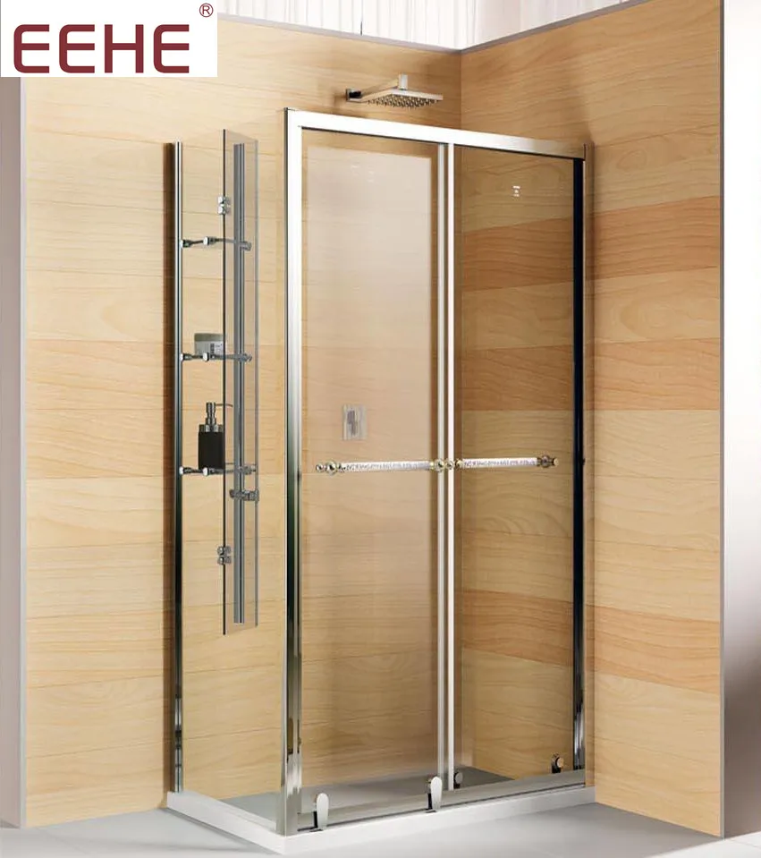 
small sliding door bathtub shower glass 
