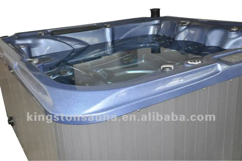 5 Seats Fish Curve Design KGTspa Outdoor Massage  Bath Tub Acrylic JCS-17