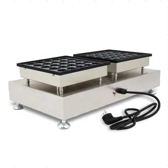 New Style Commercial Electric Commercial 50 Holes Waffle Maker Mini Heart Shape Muffins Waffle Machine