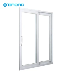 Commercial restaurant aluminum windows and self closing sliding door dubai