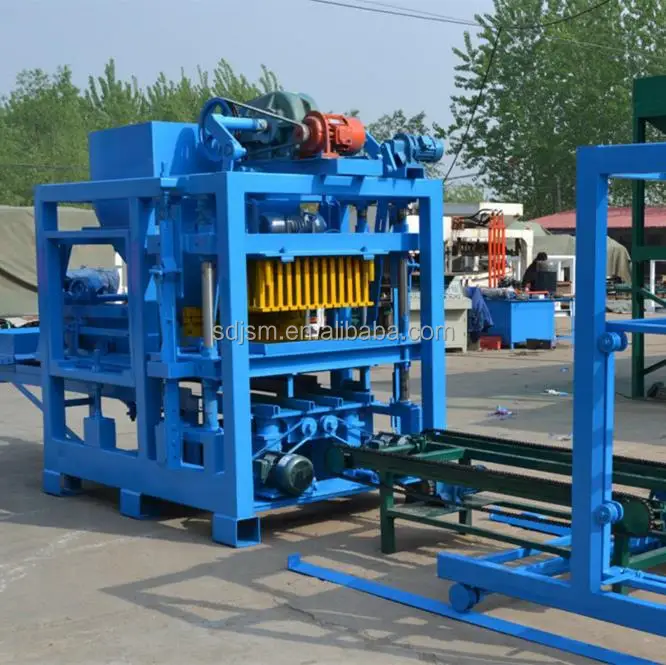 Small Production Machinery Used Interlocking Brick Machine Price Concrete Cement Block Making Machine For Sale