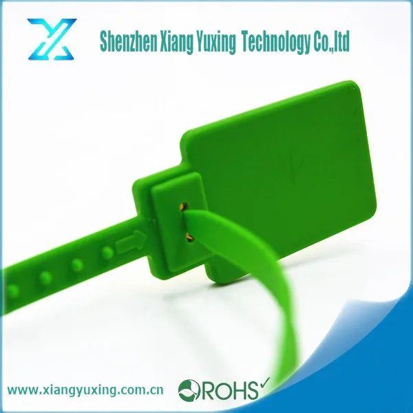 RFID галстук zip печать тег пассивный rfid тегом