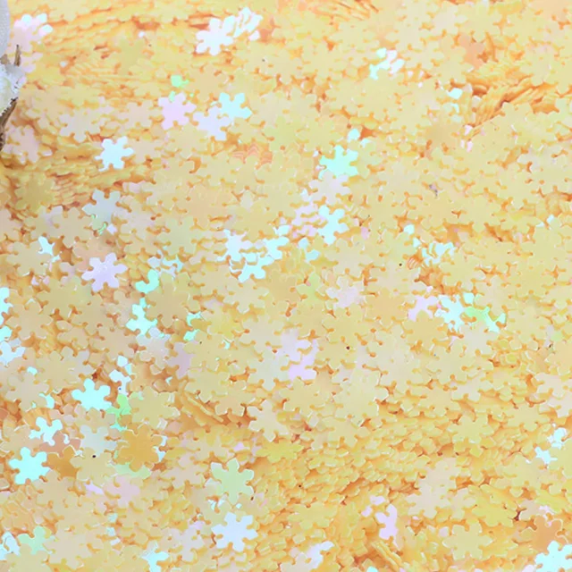 Christmas snowflakes shape sequins