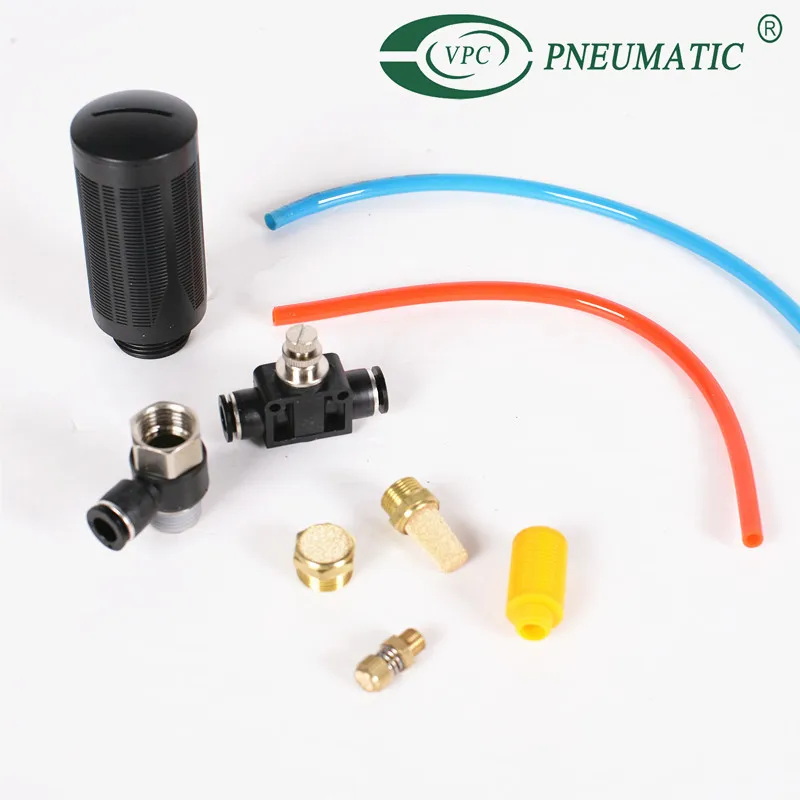 PC PL 6mm 8mm 10mm 12mm 14mm 16mm Metric Tube Male Thread Pneumatic  Connector Plastic  One Touch Air Push In Fitting