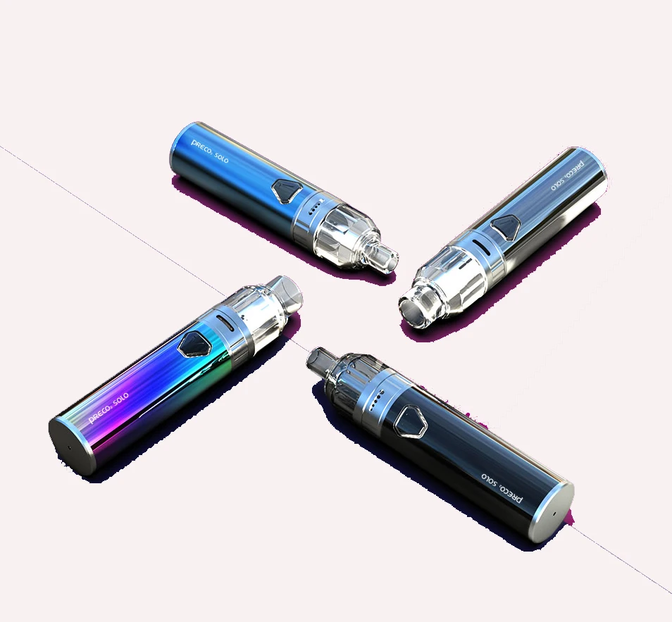 2019 newest products Preco Solo Kit starter kit automatically identify disposable tanks and adjust voltage and fired up mode