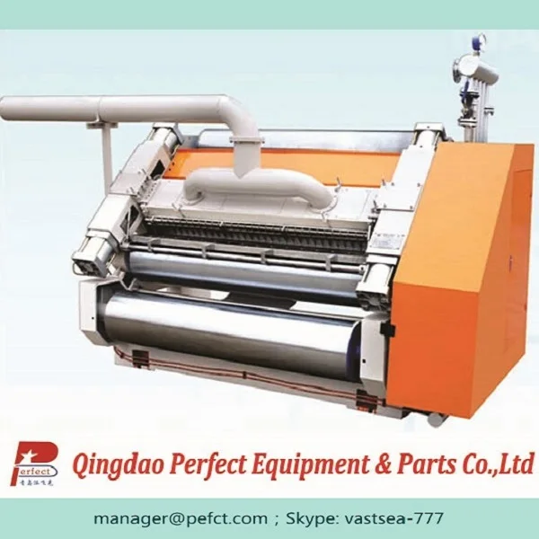 высокая скорость uv флейта машины гофроагрегата за 3 слоя, 5 слой, 7 слоев гофрированного картона