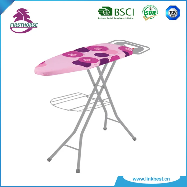 100% хлопок тканевый чехол Складная сетка гладильная доска с железной стойкой
