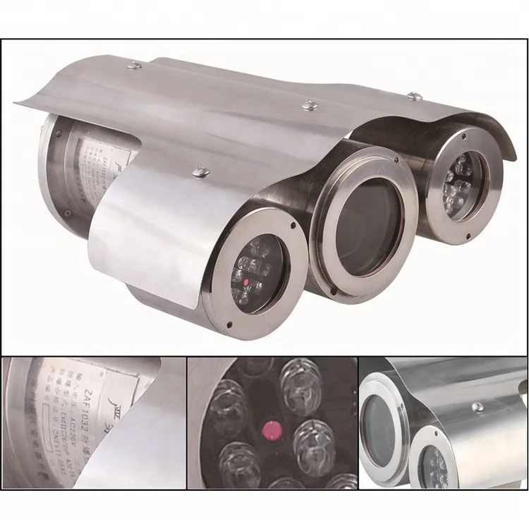 
zuoan ip68 explosion proof cctv camera housing with IR 
