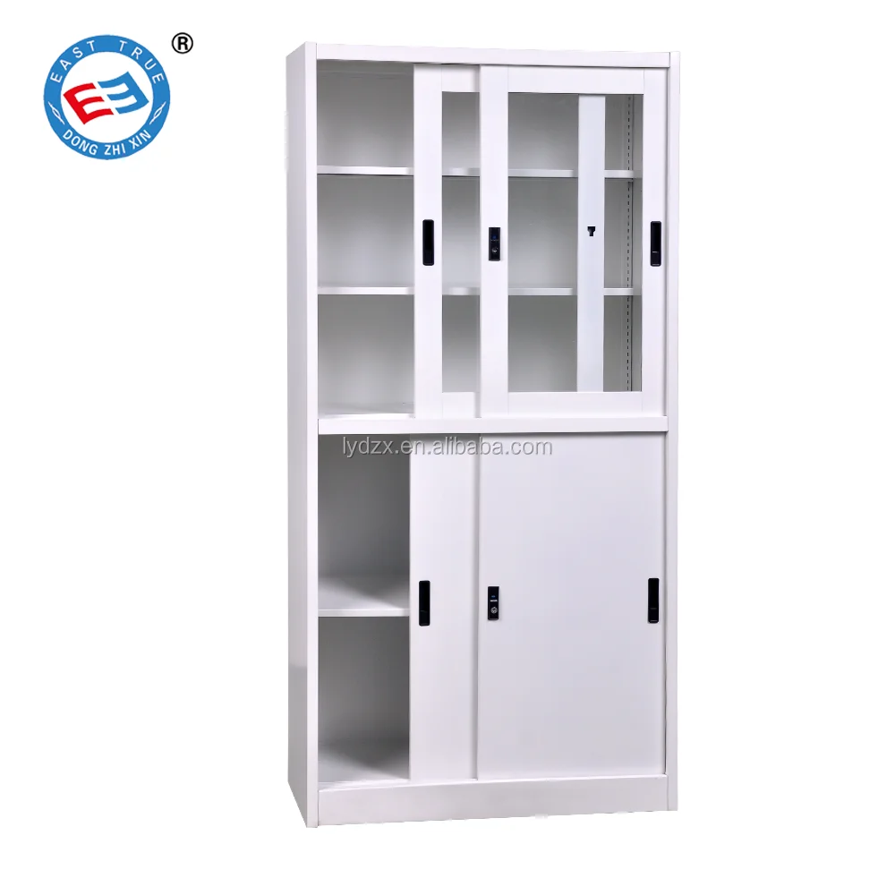 Metal Sliding Door 4 Layers Filing Office Cabinet Steel Cabinet Metal Storage Cabinet