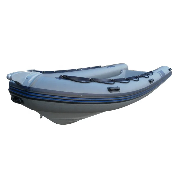 China RIB 360 PVC or Hypalon Inflatable Rigid Dinghy Boats Aluminum or Fiberglass Hull Rib Boat