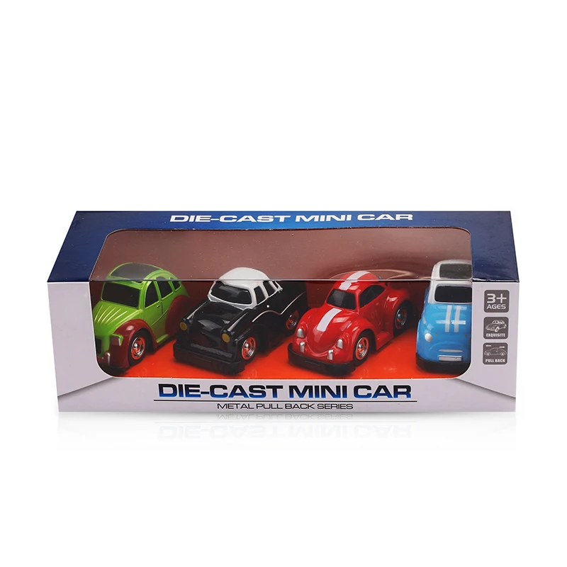 Lovely Diecast Mini Pull Back Metal Car Toys for Kids