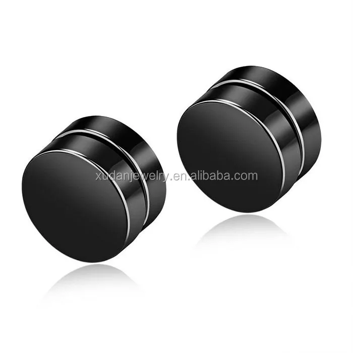 2013 Wholesale Men Round Shaped Magnetic Earrings for Girls and Boys Jewelry