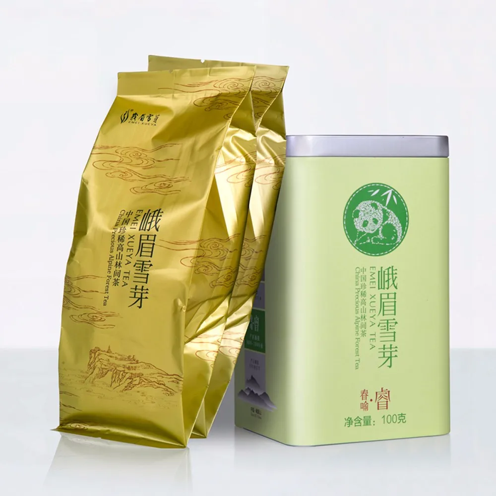 100g Chinese high mountain new premium slimming green tea fresh sweet Mao jian loose leaf rare Early Spring Tea for Health Care