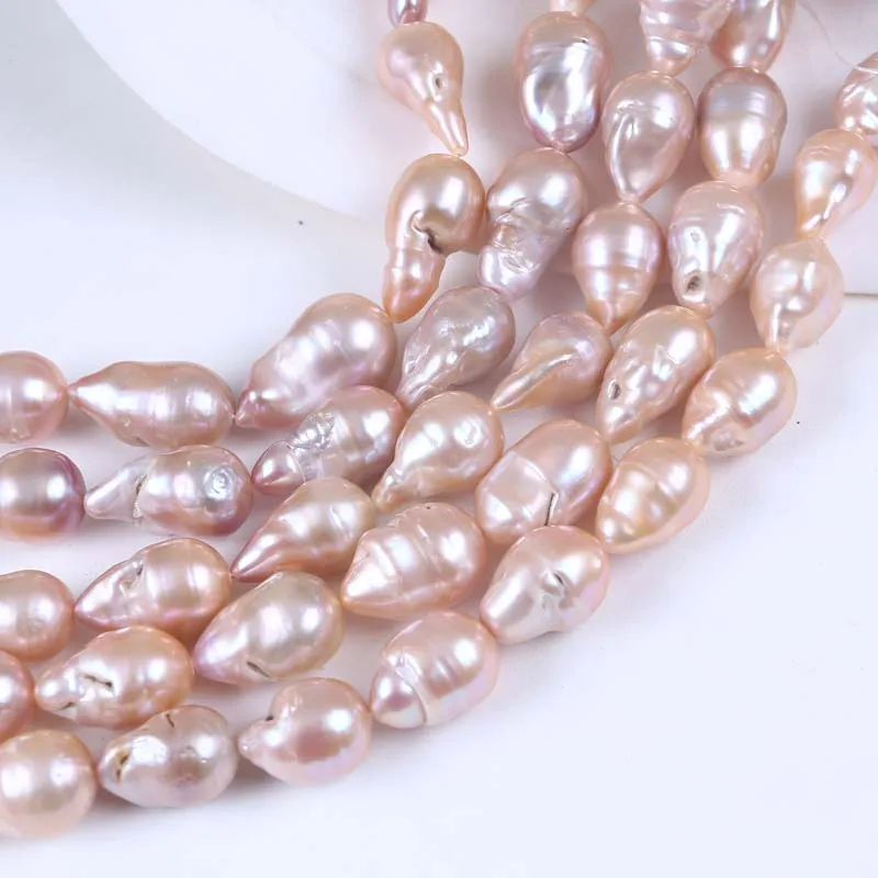 Оптовая продажа, большой пресноводный жемчуг неправильной формы в стиле барокко