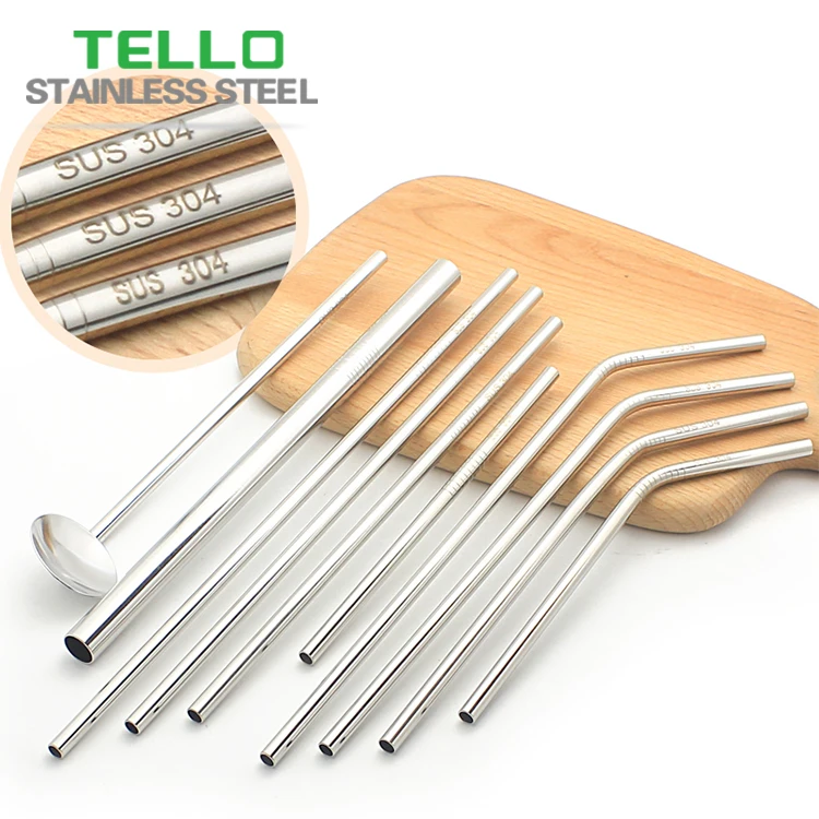 new design stainless steel drinking straws