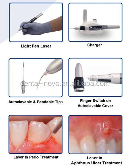 Teeth Whitening Pen A1RR/980nm 3W Dental Diode Laser Pen/Dental Surgery laser diode A1RR