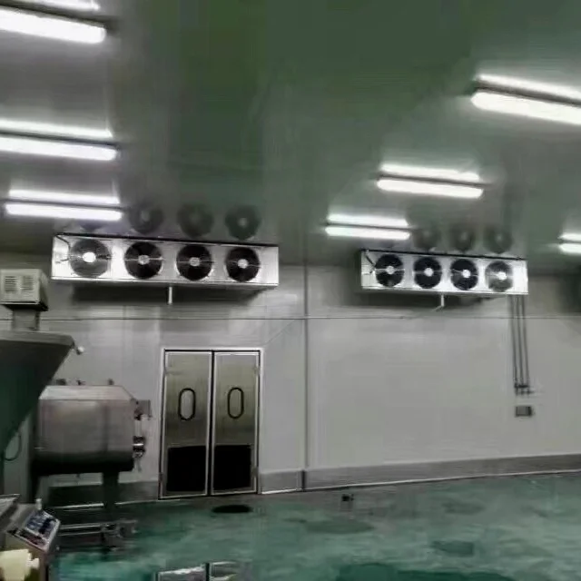 Walk in chiller freezer cold storage room for potato