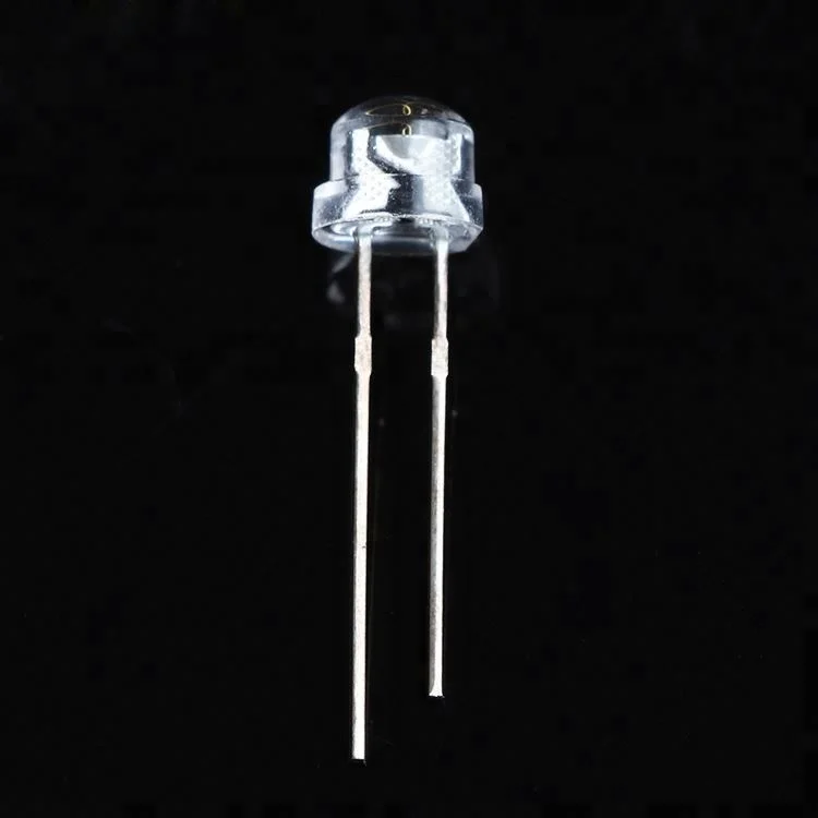 white light strawhat led diode 5mm