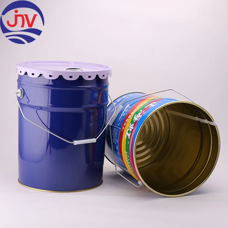 
Cheap Metal Steel Drums Container 15L 18L 23L 25L 20 Litre Metal Pail With Lid 